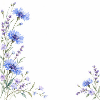 Blue flowers