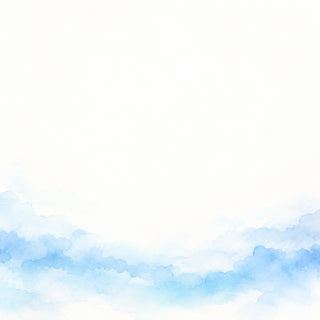 Blue watercolour