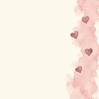 Heart brushstrokes