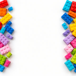 Colourful bricks